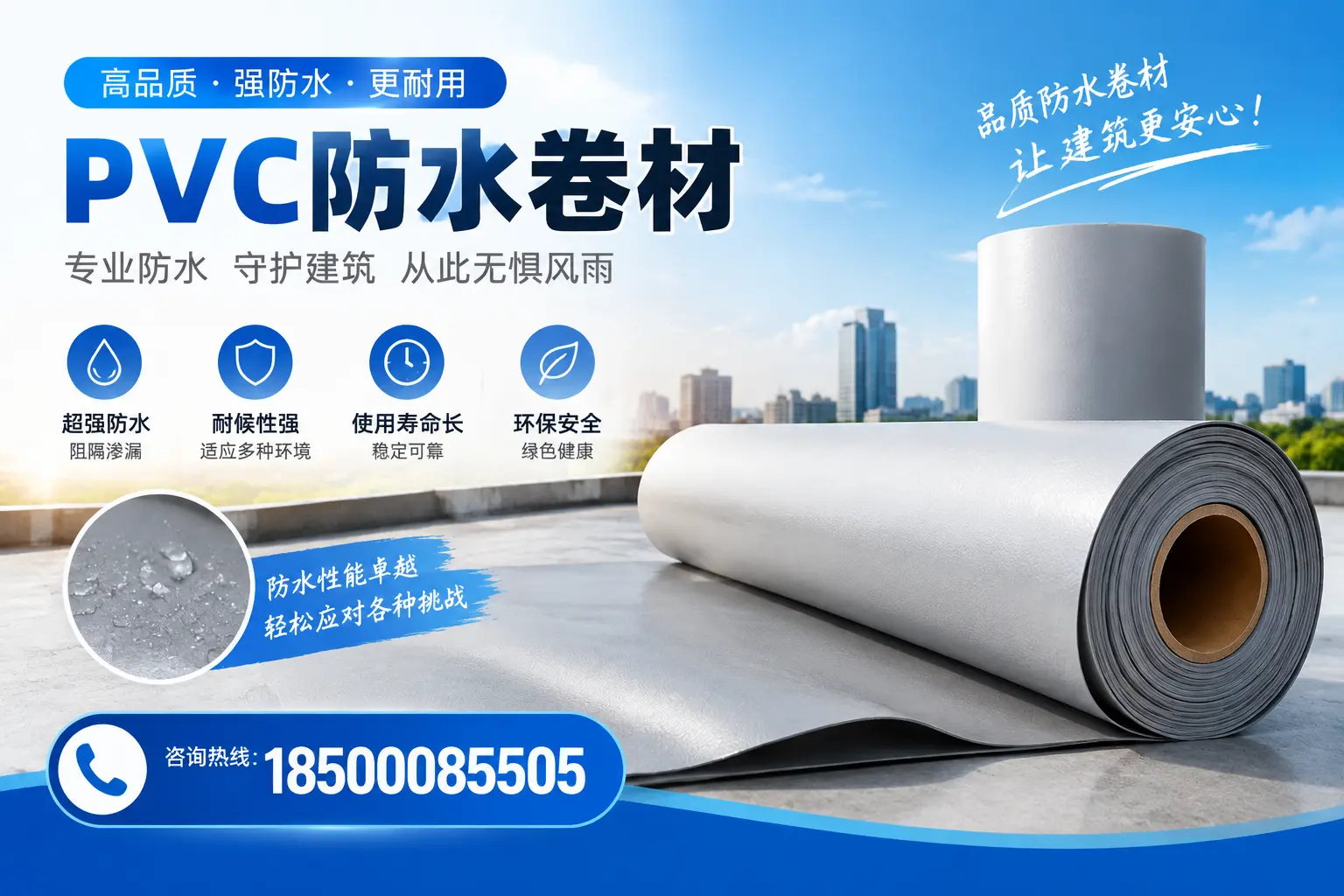 如何选择高质量的PVC防水卷材？西安消费者必看指南